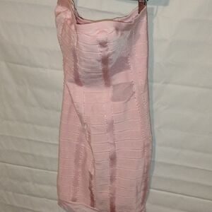 Hervé Léger Pink Bandage Dress XS | Mini | Authentic